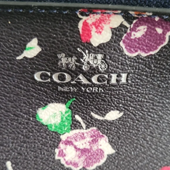 Coach Multicolor Floral Cosmetic Case - Picture 2 of 12